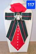 Iconic Red and Green Empire Tie