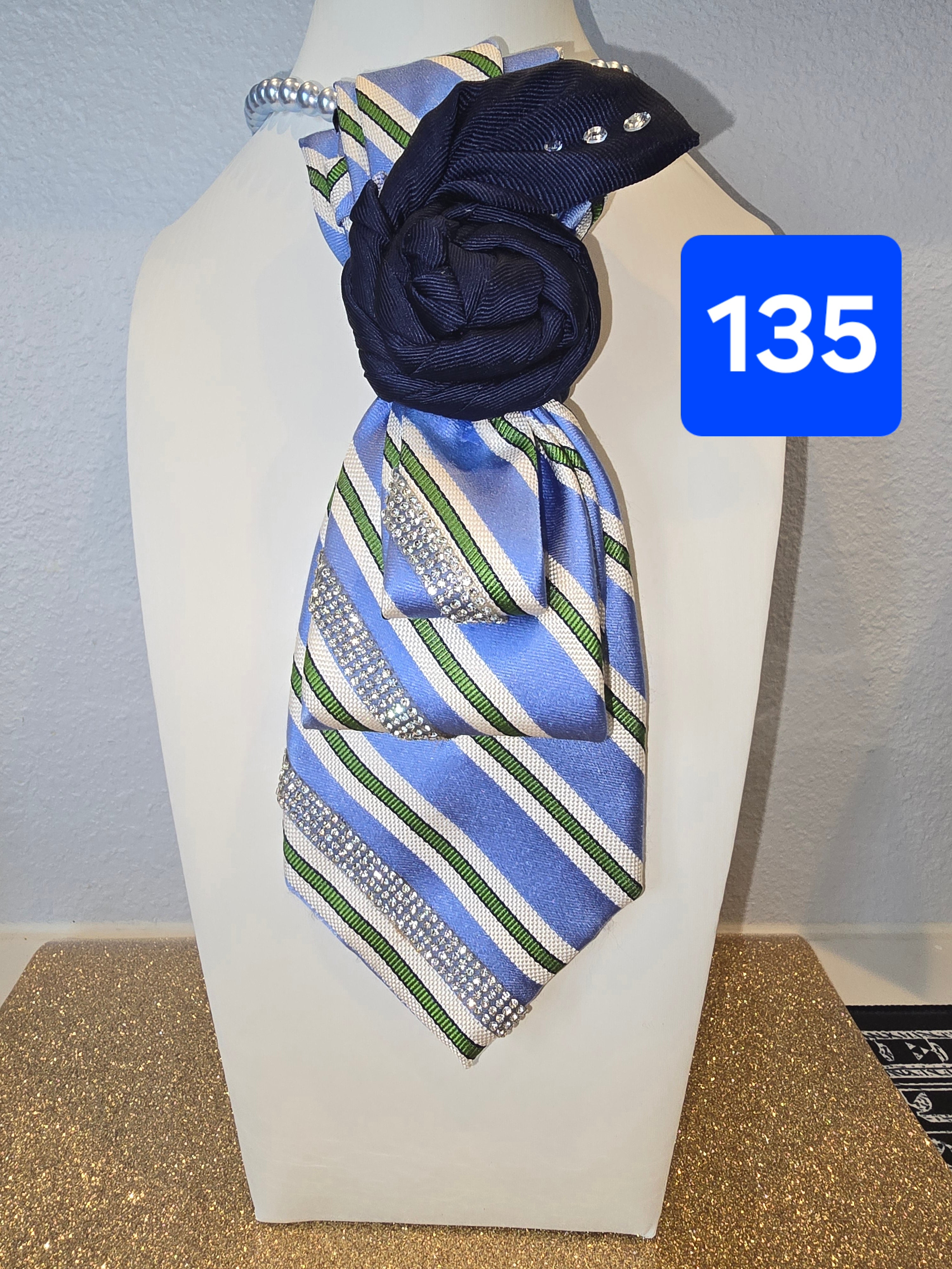 Tommy Hilfiger Classic Bling Rose Knot Tie