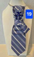 Dazzle in Blue Pinstripe Tie