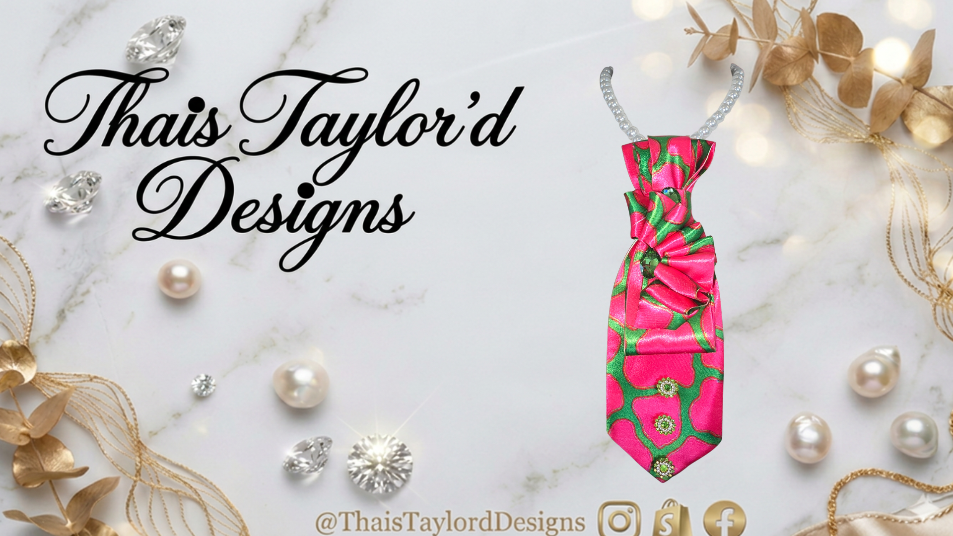 Jungle Glam Necktie