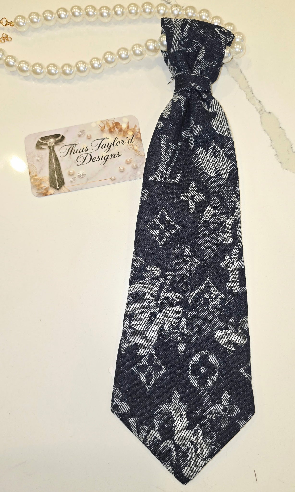 The Maison Denim Tie