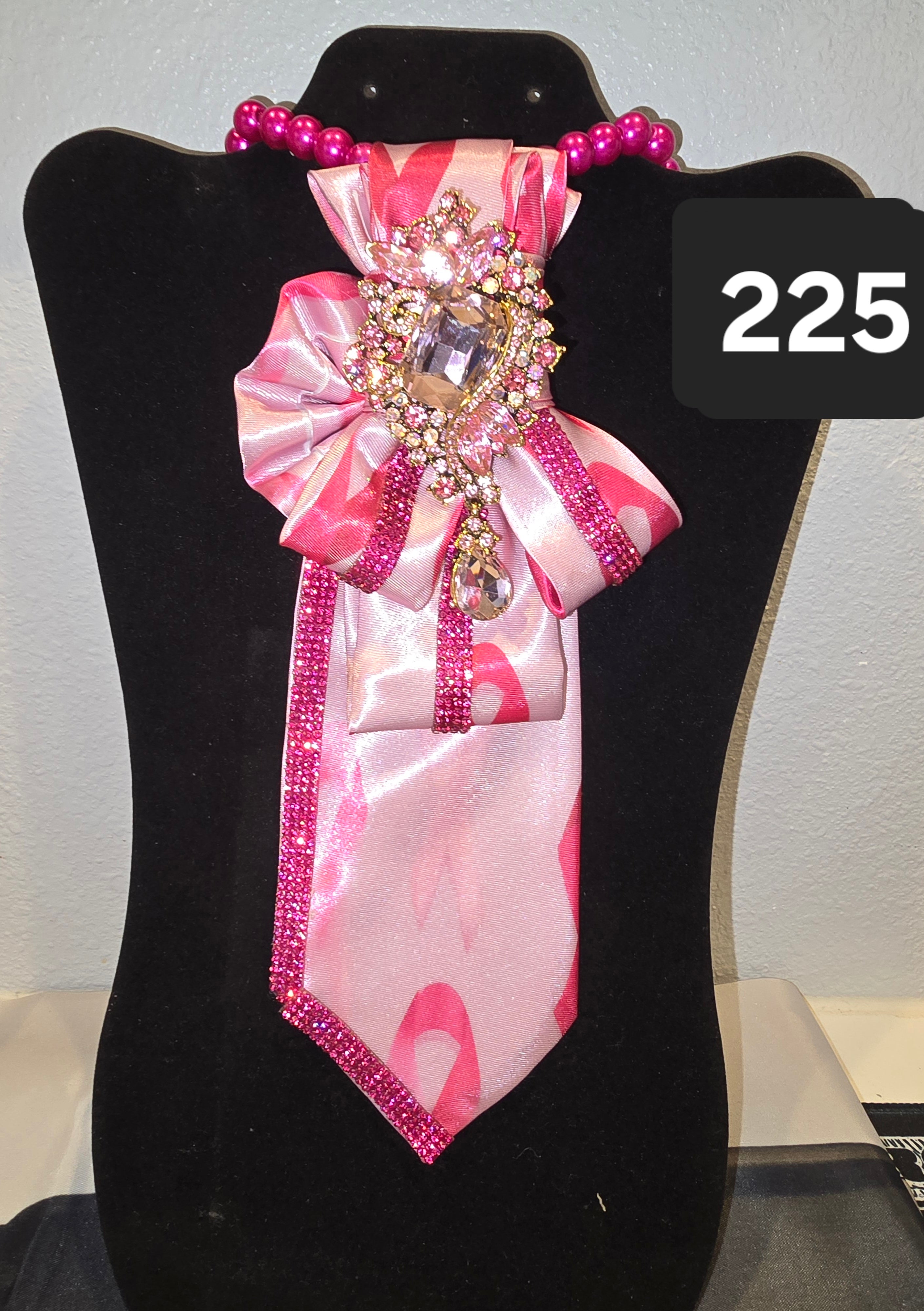 Pretty in Pink Power Tie — Breast Cancer Awareness Edition