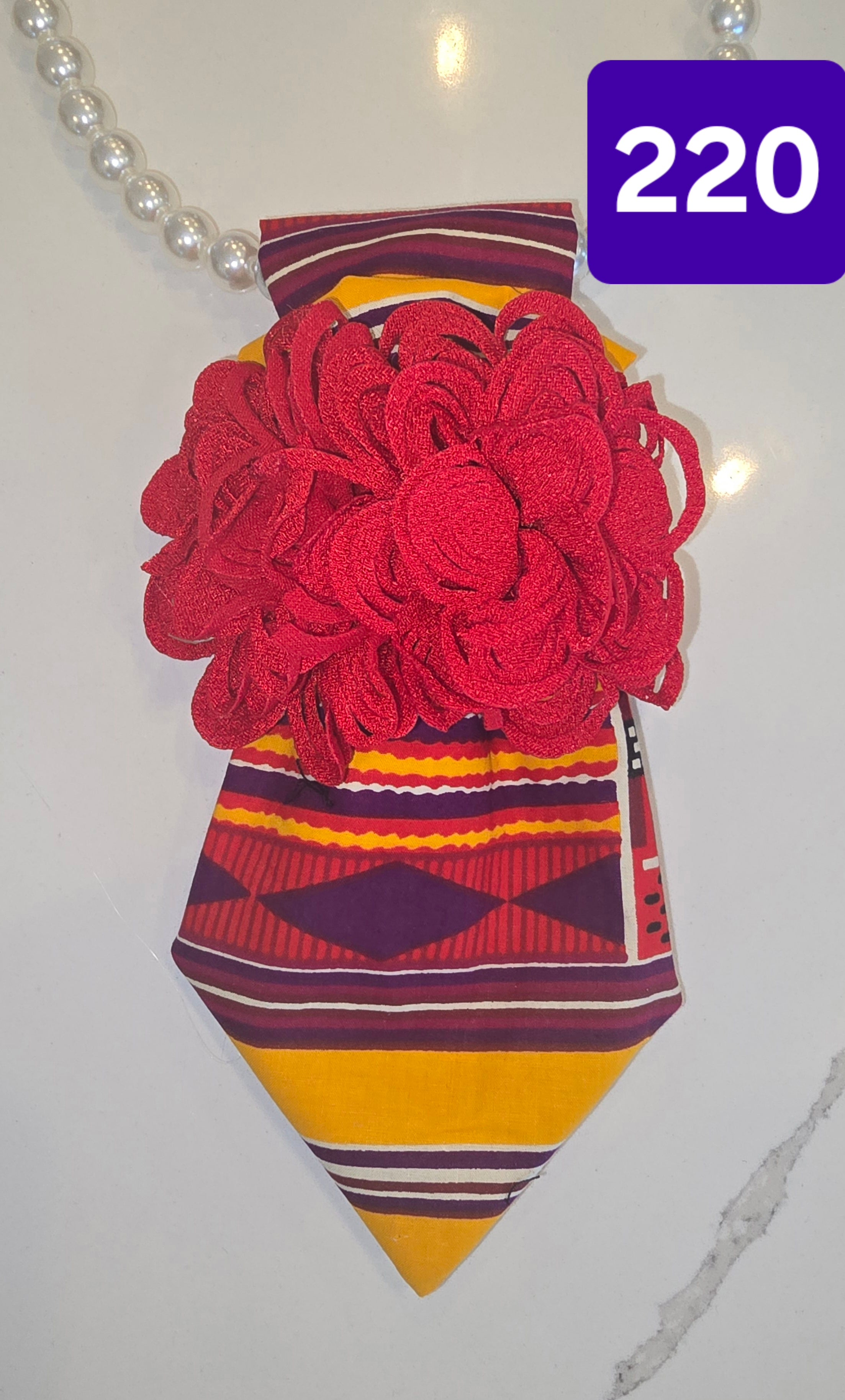 Ankara Crimson Bloom