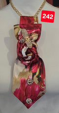 Rose Royale Satin Tie