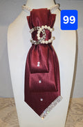The Bordeaux Chanel Pearl Tie