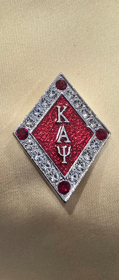 Cream Tie Set with Crimson Jewelry – For Delta Women & Kappa Men