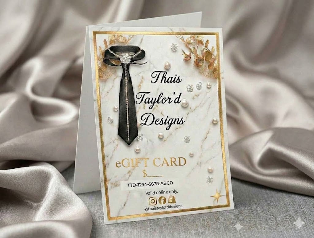 Thais Taylor'd Designs eGift Card