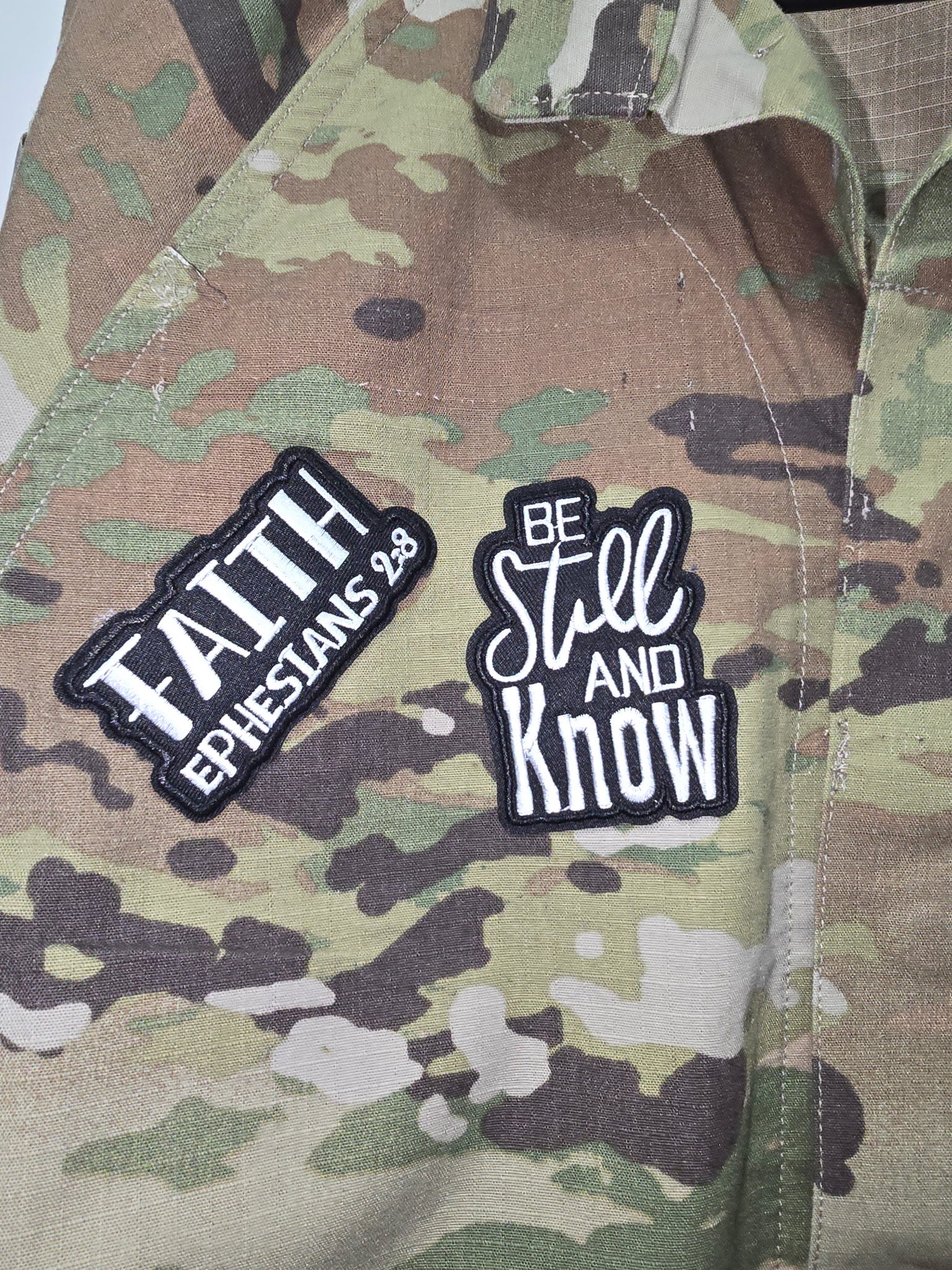 Vintage Patched Military Jacket